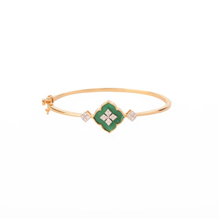 Avaia by Aristella Bracelet in Malachite