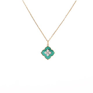 Avaia by Aristella Necklace in Malachite