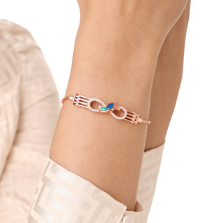 Fluttering Infinity Bracelet