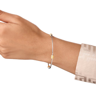 Elongated Beads Bracelet