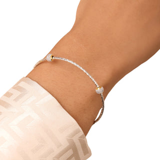 Silver Sphere Bracelet