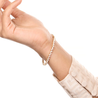 Diamond Dewdrops Tennis Bracelet