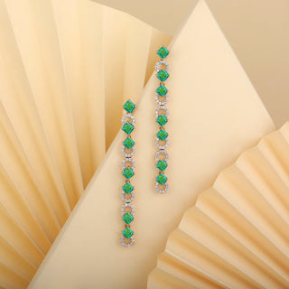 Cascading Emerald Pendant