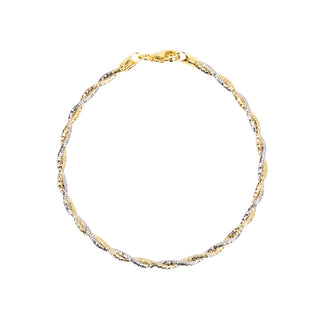 Golden Twist Bracelet