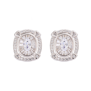 Silver Orbit Earrings
