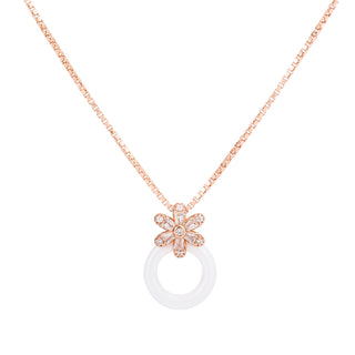 Floral Halo Necklace